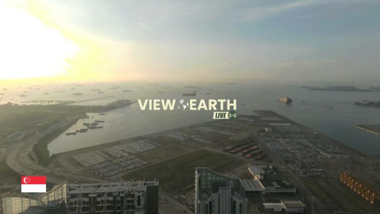 Live HD Webcam of Singapore Port, Tanjong Pagar, Singapore